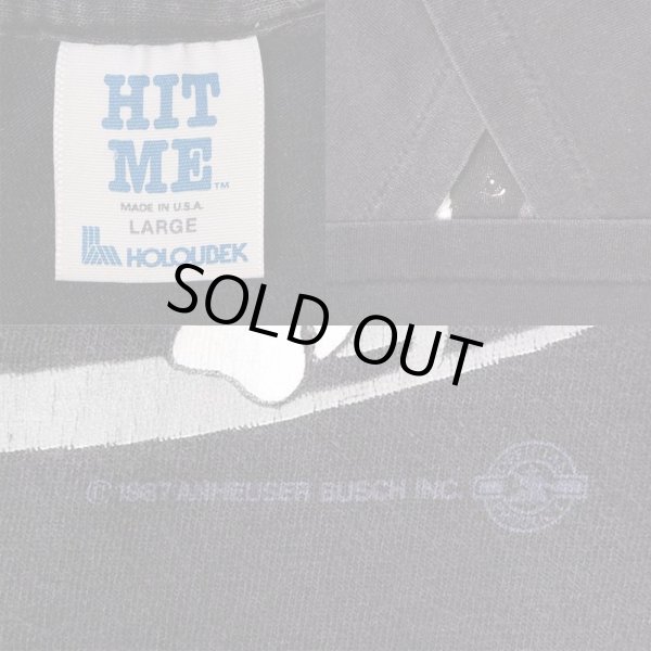 画像2: 80's BUD LIGHT プリントTシャツ "MADE IN USA" (2)