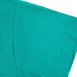 画像5: 80's Fruit of the loom ポケットTシャツ "DEADSTOCK / EMERALD / MADE IN USA" (5)