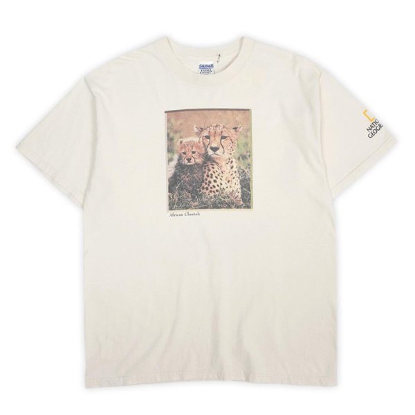 画像1: Early 00's NATIONAL GEOGRAPHIC プリントTシャツ (1)