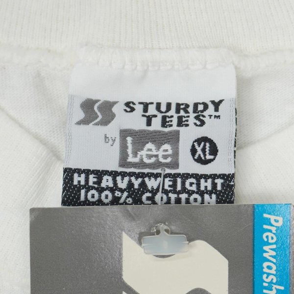 画像2: 90's Lee ブランクTシャツ "MADE IN USA / DEADSTOCK / WHITE" (2)