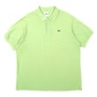 画像1: 00's LACOSTE ポロシャツ "DESIGNED IN FRANCE / LIGHT GREEN" (1)