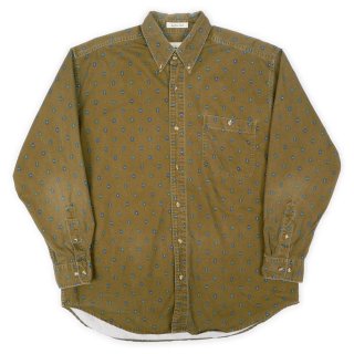 80-90's Eddie Bauer マルチストライプ柄 ワークシャツ “Rufton