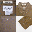 画像3: 90's Eddie Bauer 総柄 ボタンダウンシャツ "白タグ / Rufton Twill" (3)