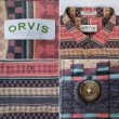 画像3: 90's ORVIS S/S ネイティブボーダー柄 ワークシャツ (3)