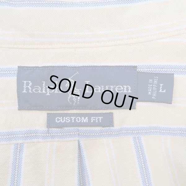 画像2: 00's Polo Ralph Lauren ボタンダウンシャツ “CUSTOM FIT” (2)