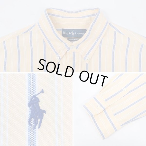 画像3: 00's Polo Ralph Lauren ボタンダウンシャツ “CUSTOM FIT” (3)