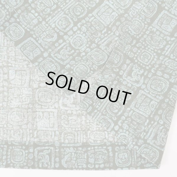 画像5: 00's L.L.Bean S/S 総柄 オープンカラーシャツ "GREEN BASE" (5)