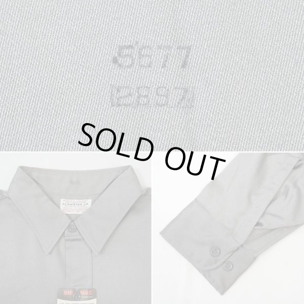 画像5: 60's BIG MAC マチ付き コットンサテン ワークシャツ “KLONDIKE JR. / DEADSTOCK” (5)