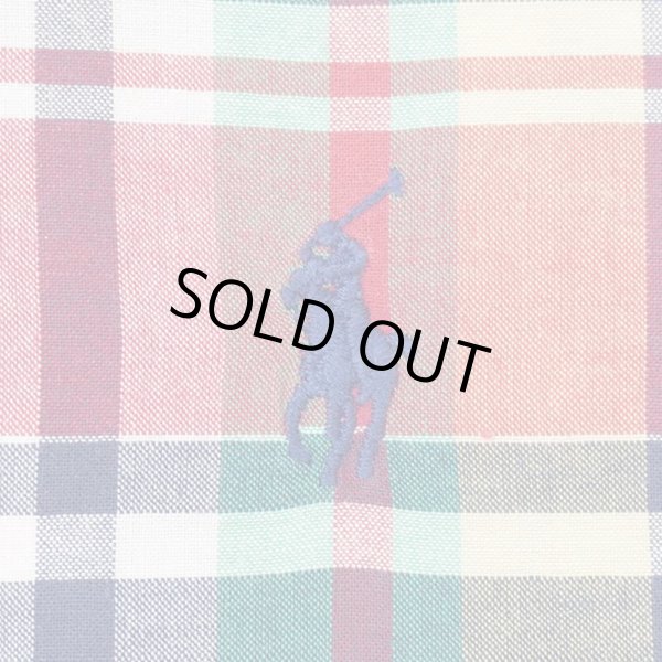 画像3: 90's Polo Ralph Lauren S/S ボタンダウンシャツ "CLASSIC FIT / 3点留め" (3)