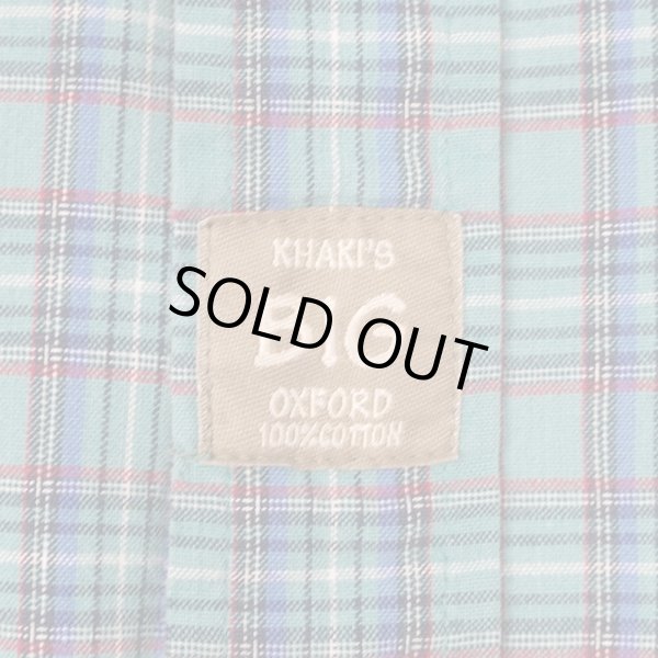 画像3: 90's KHAKI'S by ARROW S/S レギュラーカラーシャツ "BIG OXFORD" (3)