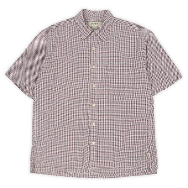 画像1: 00's J.CREW S/S シアサッカー ボックスシャツ (1)