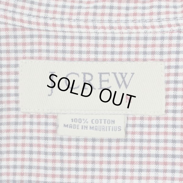 画像2: 00's J.CREW S/S シアサッカー ボックスシャツ (2)