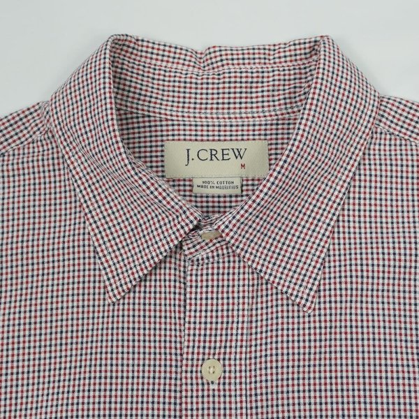 画像3: 00's J.CREW S/S シアサッカー ボックスシャツ (3)