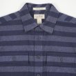 画像3: Early 00's L.L.Bean ボーダー柄 シャモアクロス ワークシャツ "DEADSTOCK" (3)