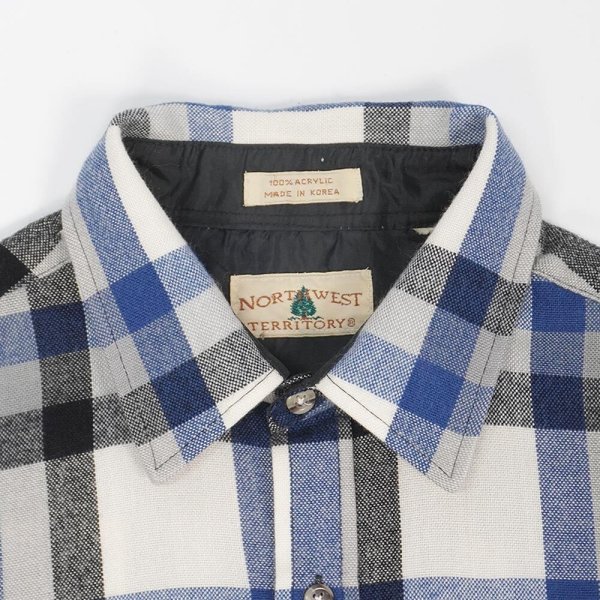 画像3: 90's NORTH WEST TERRITORY アクリル フランネルシャツ (3)