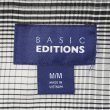 画像2: 00's BASIC EDITIONS S/S レギュラーカラーシャツ "Black Ombre Praid" (2)
