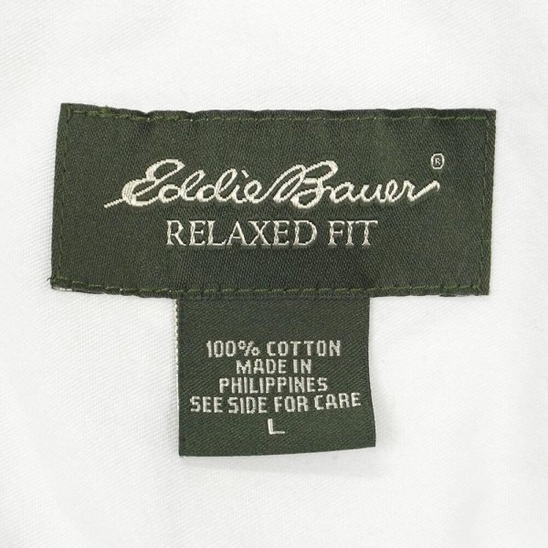 画像2: 00's Eddie Bauer S/S ボタンダウンシャツ (2)
