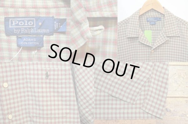 画像3: 90's POLO Ralph Lauren オープンカラーシャツ “ADAMS” (3)