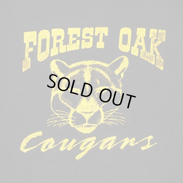 画像3: 90's Lee カレッジプリントスウェット "MADE IN USA / FADE BLACK" (3)