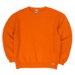 画像1: 90-00's RUSSELL 前V ブランクスウェット "ORANGE" (1)