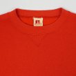 画像3: Early 80's RUSSELL 前V ブランクスウェット "MADE IN USA / VERMILION RED" (3)
