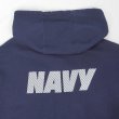 画像4: 00's US.NAVY フルジップ スウェットパーカー "MADE IN USA" (4)