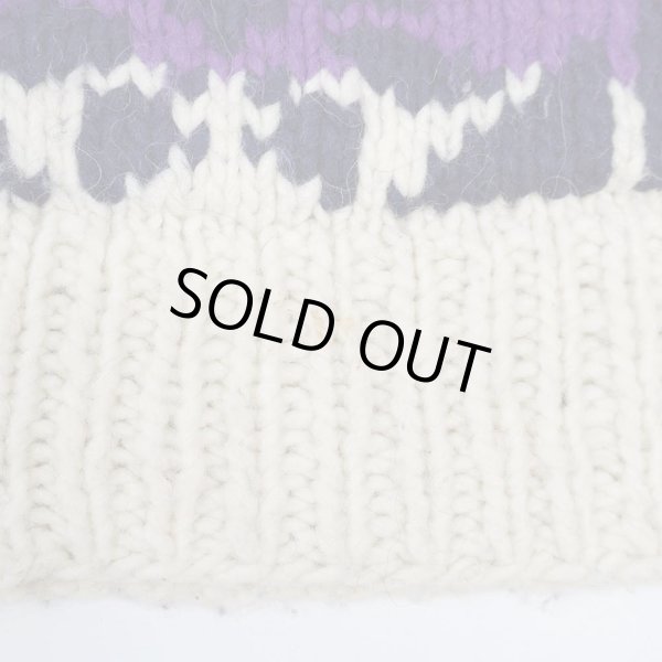 画像5: 80's nuevo americana エクアドルニット カーディガン (5)