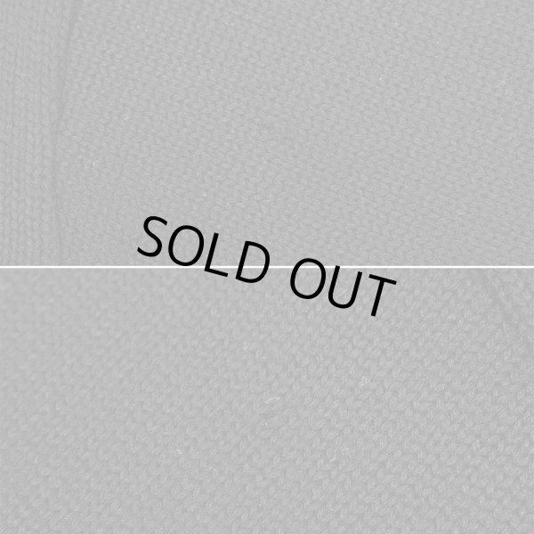 画像4: 50's unknown ミドルゲージ レタードウールニット "BLACK" (4)