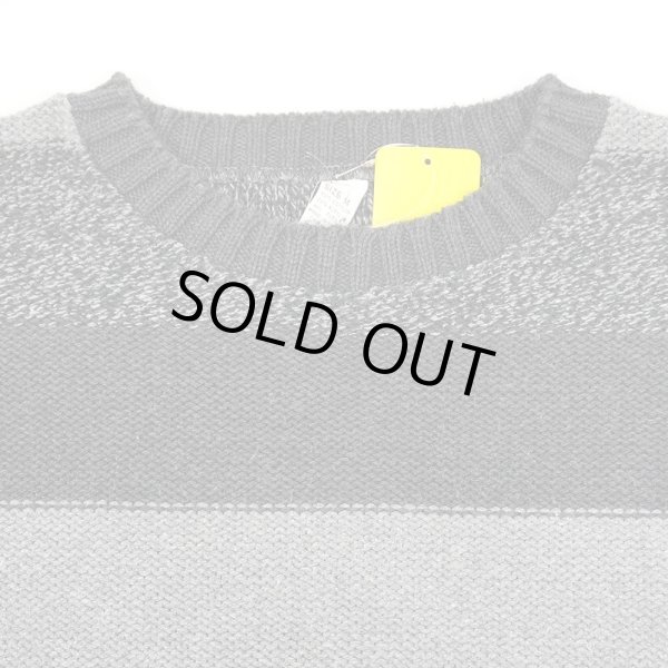 画像3: 80's Winona Knitting Milles ワイドボーダー柄 コットンニット "MADE IN USA" (3)