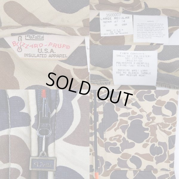 画像4: 90's Walls リバーシブルワークベスト "MADE IN USA" (4)