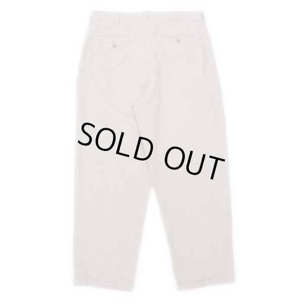 画像2: 90's Polo Ralph Lauren HBT 2タック トラウザー (2)