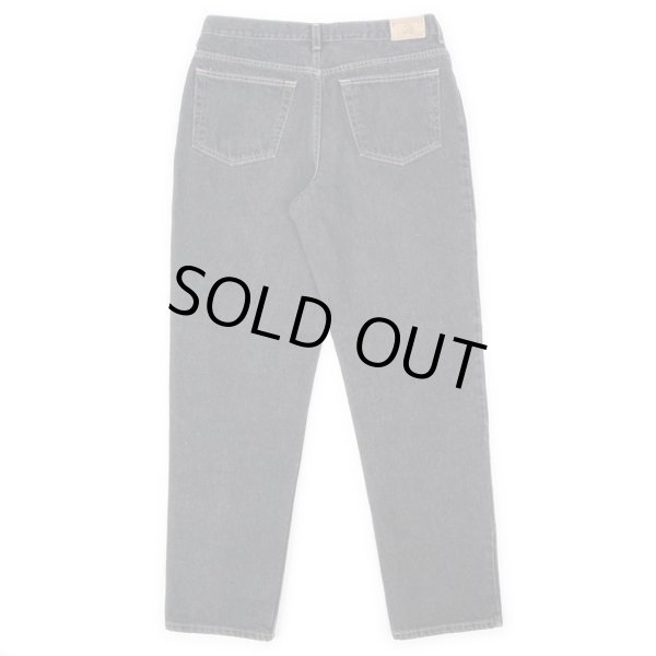 画像2: 00's LANDS' END 先染めブラックデニムパンツ "MADE IN USA" (2)