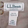 画像3: 00's L.L.Bean 2タック 太畝コーデュロイトラウザー “W34 L30” (3)