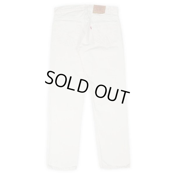 画像2: 80's Levi's 505-0251 ホワイトデニムパンツ "MADE IN USA / W34 L30" (2)