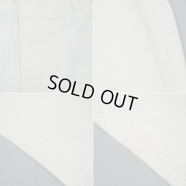 画像4: 80's Levi's 505-0251 ホワイトデニムパンツ "MADE IN USA / W34 L30" (4)