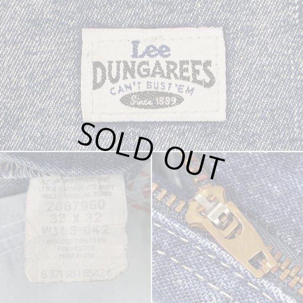 画像3: 90's Lee ケミカルウォッシュ デニムペインターパンツ "MADE IN USA" (3)