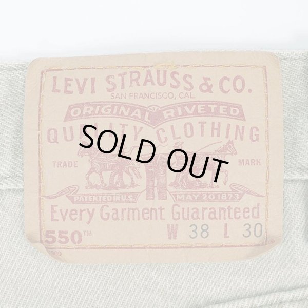 画像3: 90's Levi's 550-0232 カラーデニムパンツ "MADE IN USA / W38 L30" (3)