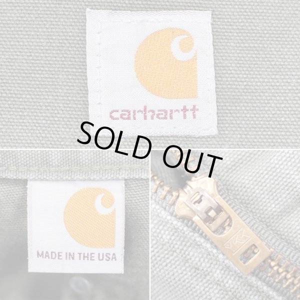 画像3: 00's Carhartt ダブルニー ダックペインターパンツ "MOS / MADE IN USA / W33 L27相当" (3)