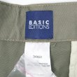 画像3: 00's BASIC EDITIONS 2タック チノトラウザー "W32 L30 / KHAKI / DEADSTOCK" (3)