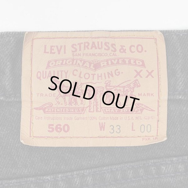 画像3: Early 90's Levi's 560 ブラックデニムショーツ "MADE IN USA" (3)