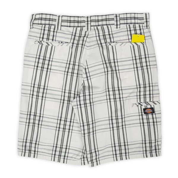 画像2: 00's Dickies ワークショーツ "BLACK Plaid" (2)