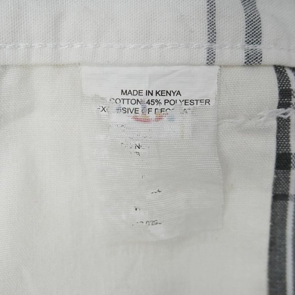 画像4: 00's Dickies ワークショーツ "BLACK Plaid" (4)