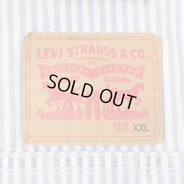 画像3: 日本未発売 Levi's ストライプ柄 トラッカージャケット (3)