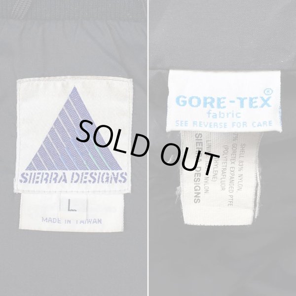 画像3: 90's SIERRA DESIGNS GORE-TEX マウンテンパーカー "BLACK" (3)