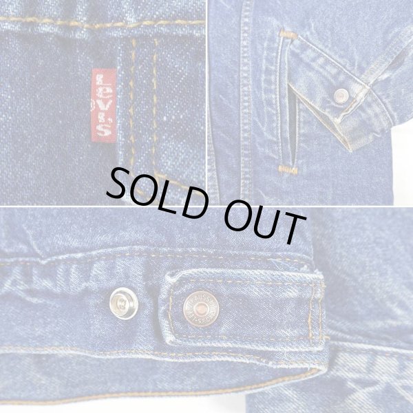 画像4: 80's Levi's 70608-0216 デニムボアジャケット "size50 / MADE IN USA" (4)