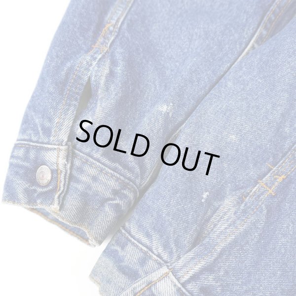 画像5: 80's Levi's 70608-0216 デニムボアジャケット "size50 / MADE IN USA" (5)