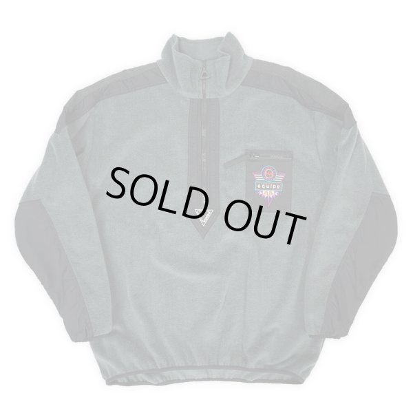 画像1: 90's HELLY HANSEN EQUIPE プルオーバーフリースジャケット "MADE IN USA" (1)