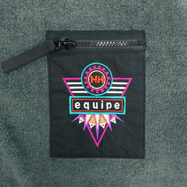 画像3: 90's HELLY HANSEN EQUIPE プルオーバーフリースジャケット "MADE IN USA" (3)