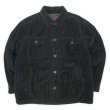 画像1: 90's ABERCROMBIE & FITCH 太畝コーデュロイジャケット "BLACK" (1)