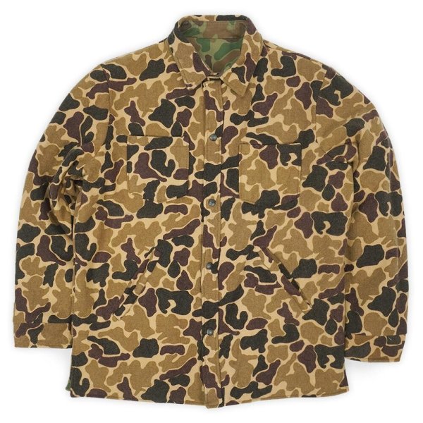 画像1: 80's Woolrich リバーシブル ウールジャケット "MADE IN USA" (1)